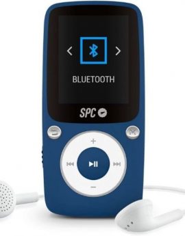 Reproductor MP4 SPC BlueSound 8578A/ 8GB/ Pantalla 1.8'/ Radio FM/ Azul
