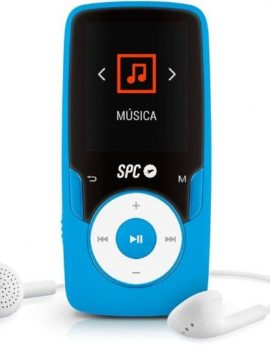 Reproductor MP4 SPC Pure Sound Extreme 8598A/ 8GB/ Pantalla 1.8'/ Radio FM/ Azul