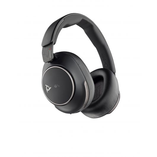 POLY Auriculares Voyager Surround 80 UC con certificación Microsoft Teams USB-C + Adaptador USB-C/A