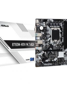 Asrock B760M-HDV/M.2 D4 Placa Base Intel B760 LGA 1700 micro ATX Reacondicionado