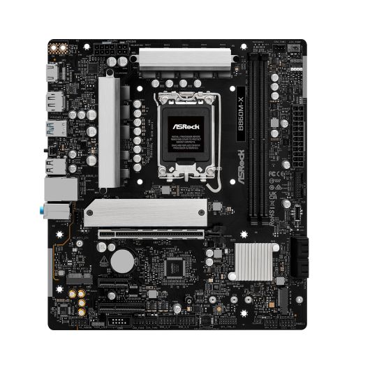 Placa base Asrock B860M-X Intel B860 LGA 1851 Socket V1 micro ATX 2 Placa base Asrock B860M-X Intel B860 LGA 1851 Socket V1 micro ATX