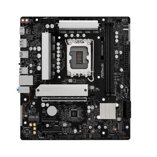 Placa base Asrock B860M-X Intel B860 LGA 1851 Socket V1 micro ATX 3 Placa base Asrock B860M-X Intel B860 LGA 1851 Socket V1 micro ATX