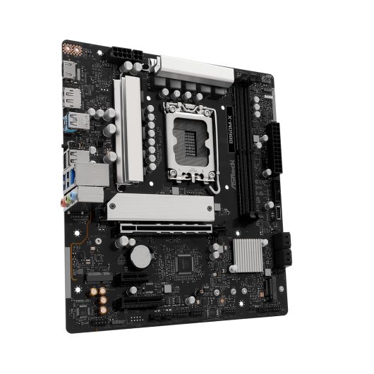 Placa base Asrock B860M-X Intel B860 LGA 1851 Socket V1 micro ATX 4 Placa base Asrock B860M-X Intel B860 LGA 1851 Socket V1 micro ATX