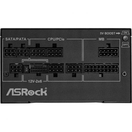 Asrock Phantom Gaming PG-750G Fuente de alimentación 750W 80 Plus Gold A 20+4 pin ATX Negro 4 Asrock Phantom Gaming PG-750G Fuente de alimentación 750W 80 Plus Gold A 20+4 pin ATX Negro