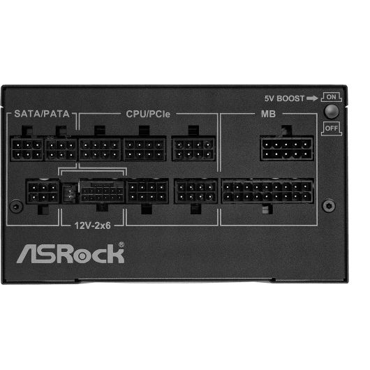 Asrock Phantom Gaming PG-850G Fuente de alimentación 850W 80+ Gold 20+4 pin ATX Negro 4 Asrock Phantom Gaming PG-850G Fuente de alimentación 850W 80+ Gold 20+4 pin ATX Negro