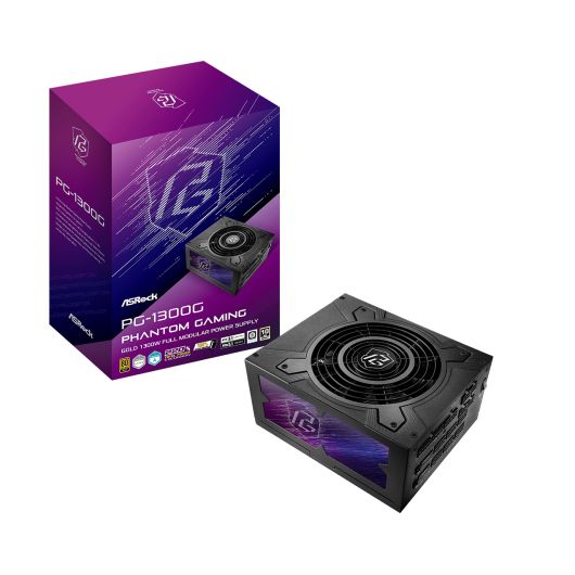 Asrock Phantom Gaming PG-1300G Fuente de alimentación 1300 W 20+4 pin ATX Negro