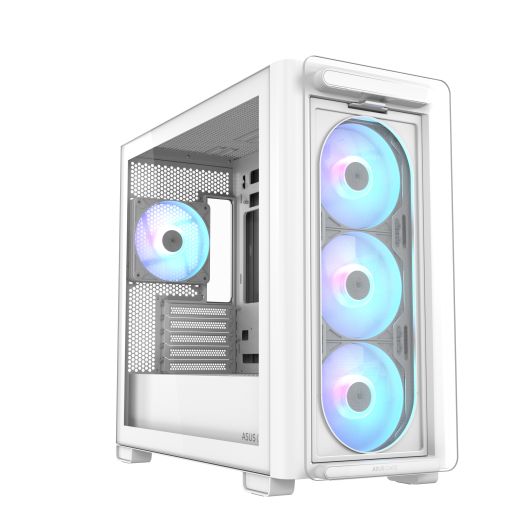 Asus A23 PLUS TG ARGB Cristal Templado USB-C 3 Asus A23 PLUS TG ARGB Cristal Templado USB-C 3.2 Blanco