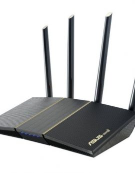 Router Gaming Inalámbrico Asus RT-AX57/ WiFi 6/ 3000Mbps/ 2.4GHz 5GHz/ 4 Antenas/ WiFi 802.11ax/ac/n/a/ - n/b/g