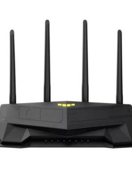 Router Gaming Inalámbrico Asus TUF AX6000/ WiFi 6/ 6000Mbps/ 2.4GHz 5GHz/ 6 Antenas/ WiFi 802.11ax/ac/n/a/ - n/b/g - 90IG07X0-MU9C00