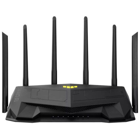 Router Gaming Inalámbrico Asus TUF AX6000/ WiFi 6/ 6000Mbps/ 2.4GHz 5GHz/ 6 Antenas/ WiFi 802.11ax/ac/n/a/ - n/b/g - 90IG07X0-MU9C00