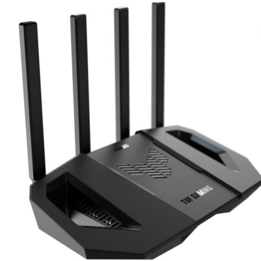 Router Gaming Inalámbrico Asus TUF-BE3600/ WiFi 7/ 3600Mbps/ 2.4GHz 5GHz/ 4 Antenas/ WiFi 802 Router Gaming Inalámbrico Asus TUF-BE3600/ WiFi 7/ 3600Mbps/ 2.4GHz 5GHz/ 4 Antenas/ WiFi 802.11be/ax/ac/n/a/ - n/b/g