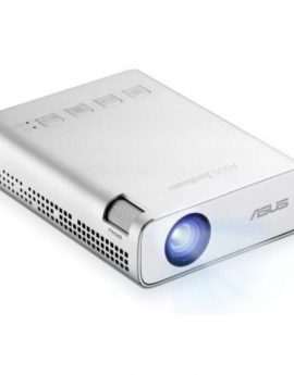 Proyector Portátil Asus ZenBeam E1R/ 200 Lúmenes/ WVGA/ HDMI/ Plata