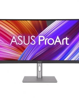 Monitor Profesional Asus ProArt Display PA34VCNV 34'/ UWQHD/ Multimedia/ Regulable en altura/ Negro y Plata