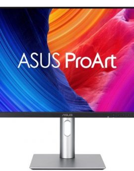 Monitor Profesional Asus ProArt Display PA248QFV 24.1'/ WUXGA/ Multimedia/ Regulable en altura/ Negro y Plata