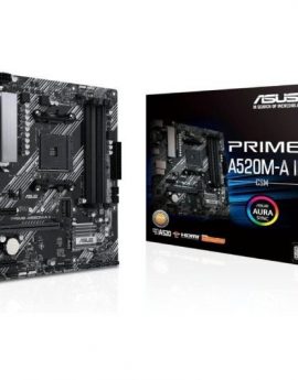 Placa Base Asus Prime A520M-A II/CSM Socket AM4/ Micro ATX
