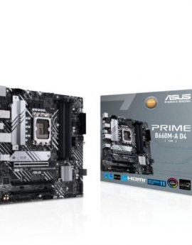Placa Base Asus Prime B660M-A D4-CSM/ Socket 1700/ Micro ATX