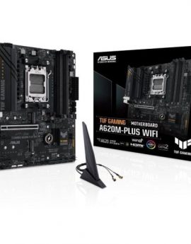 Placa Base Asus TUF GAMING A620M-PLUS WiFi Socket AM5/ Micro ATX