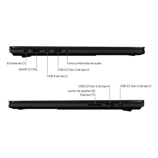 ASUS ProArt P16 OLED H7606WP-SC104W 16' WQUXGA/ AMD Ryzen AI 9 HX 370/ 32GB/ 100GB SSD/ RTX 5070 8GB/ w11 Home Negro Nano 4 ASUS ProArt P16 OLED H7606WP-SC104W 16' WQUXGA/ AMD Ryzen AI 9 HX 370/ 32GB/ 100GB SSD/ RTX 5070 8GB/ w11 Home Negro Nano