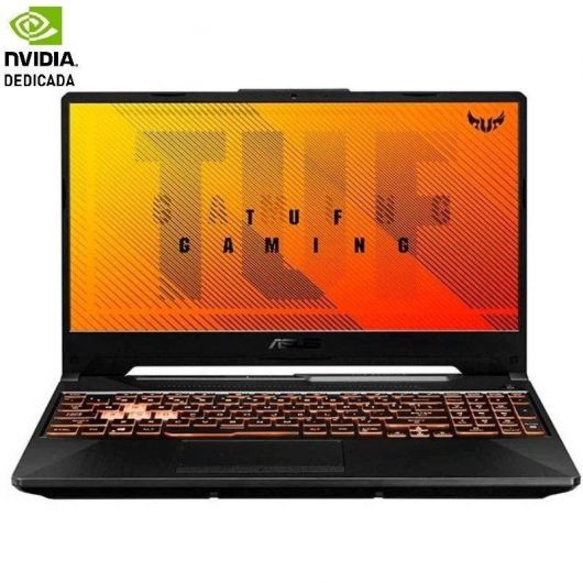 Portátil Gaming Asus TUF F15 FX506LHB-HN359 Intel Core i5-10300H/ 16GB/ 512GB SSD/ GeForce GTX1650/ 15.6'/ sin S.O./ Negro