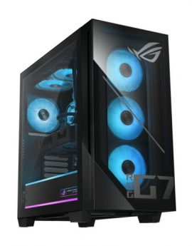 Asus ROG G700 G700TF-07265F0570 - Sobremesa Gaming Intel Core Ultra 7 265F/ 64GB/2TB SSD/RTX 5070 12GB/ sin S.O. Negro