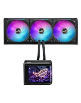 Asus ROG Ryuo IV SLC 360 ARGB Refrigeración líquida 360mm 3 Ventiladores Negro