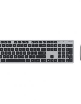 Teclado y Ratón Inalámbricos Asus W5000 Wireless/ Gris