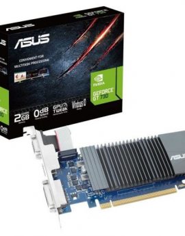 Tarjeta Gráfica Asus GeForce GT 730/ 2GB GDDR5/ Perfil Bajo