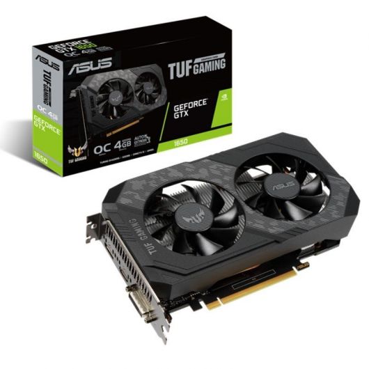 Tarjeta Gráfica Asus TUF Gaming GeForce GTX 1650 OC Edition/ 4GB GDDR6 - 90YV0EH0-M0NA00