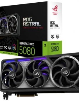 Tarjeta Gráfica Asus ROG Astral GeForce RTX 5080 OC/ 16GB GDDR7