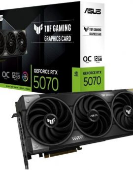 Tarjeta Gráfica Asus TUF Gaming GeForce RTX 5070 OC Edition/ 12GB GDDR7