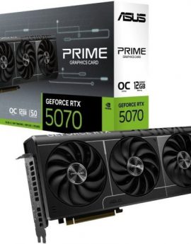 Tarjeta Gráfica Asus Prime GeForce RTX 5070 OC Edition/ 12GB GDDR7