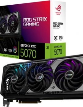 Tarjeta Gráfica Asus ROG Strix OC GeForce RTX 5070Ti/ 12GB GDDR7