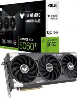 Tarjeta Gráfica Asus TUF Gaming GeForce RTX 5060 Ti OC/ 16GB GDDR7