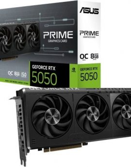 Tarjeta Gráfica Asus Prime GeForce RTX 5050 OC Edition/ 8GB GDDR6