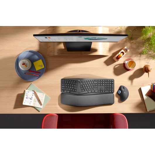 Logitech ERGO M575 for Business Ratón mano derecha RF Wireless + Bluetooth Trackball 2000 DPI Grafito 5 Logitech ERGO M575 for Business Ratón mano derecha RF Wireless + Bluetooth Trackball 2000 DPI Grafito