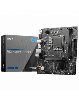 MSI Pro H610M-E DDR4 placa base Intel H610 LGA 1700 micro ATX