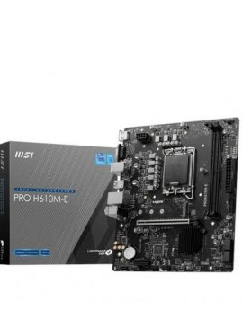 MSI Placa Base PRO H610M-E DDR5 mATX 1700