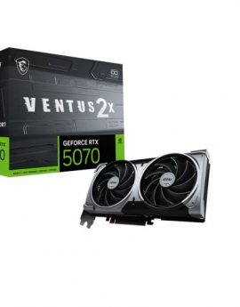 MSI GeForce RTX 5070 VENTUS 2X OC 12GB GDDR7 Reflex 2 RTX AI DLSS4