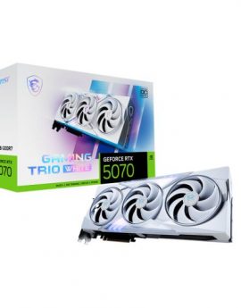 MSI GeForce RTX 5070 GAMING TRIO OC 12GB GDDR7 Reflex 2 RTX AI DLSS4 Blanca