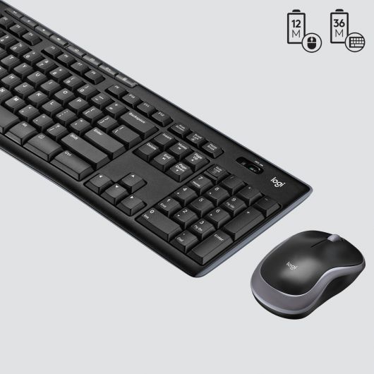 Logitech MK270 Combo Teclado + Ratón Inalámbricos - Inglés USA 5 Logitech MK270 Combo Teclado + Ratón Inalámbricos - Inglés USA