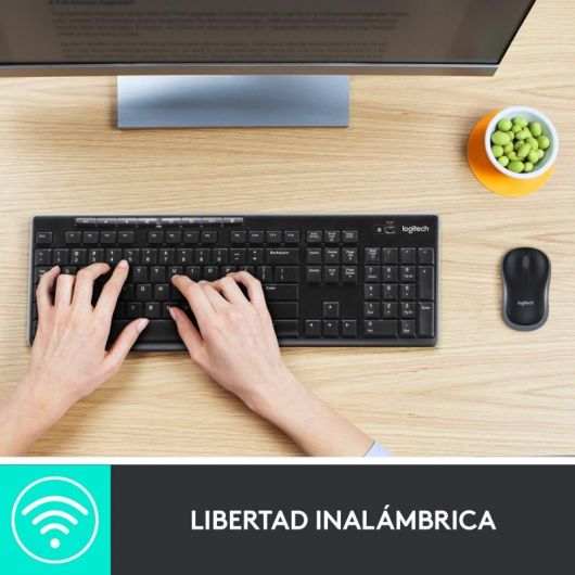 Teclado y Ratón Inalámbricos Logitech Wireless Combo MK270 4 Teclado y Ratón Inalámbricos Logitech Wireless Combo MK270