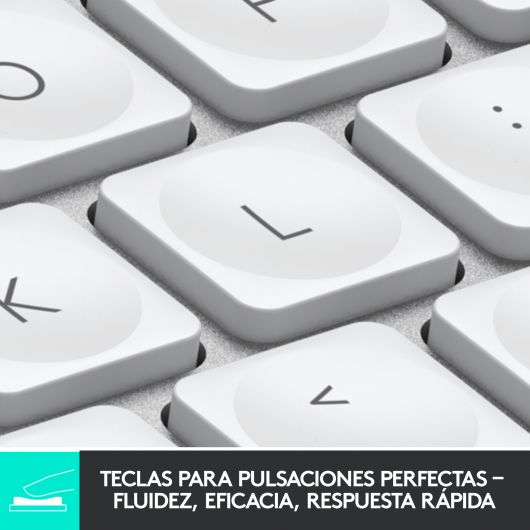 Logitech MX Keys Mini Teclado Inalámbrico Bluetooth Gris 6 Logitech MX Keys Mini Teclado Inalámbrico Bluetooth Gris