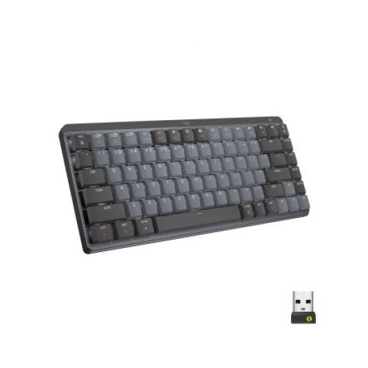 Logitech MX Mini Teclado Mecánico Retroiluminado Inalámbrico Grafito Layout US