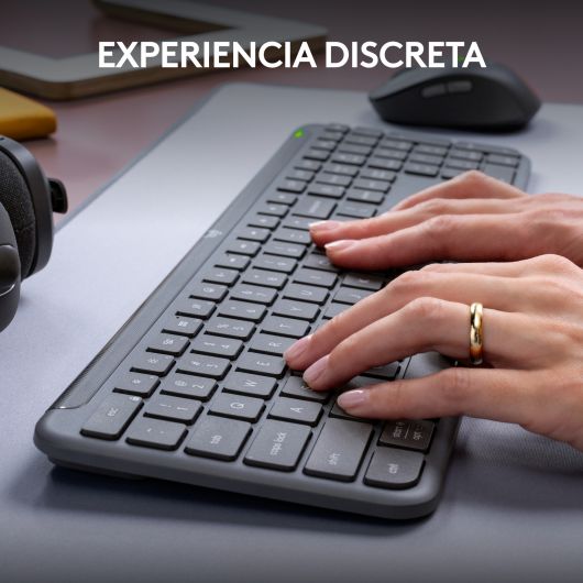 Logitech Signature Slim MK950 Combo Teclado + Ratón Inalámbrico Grafito 6 Logitech Signature Slim MK950 Combo Teclado + Ratón Inalámbrico Grafito