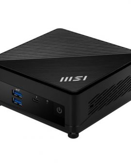 MSI Cubi 5 12M-407BEU Tamaño 0.66L Mini PC Barebone Negro i3-1215U