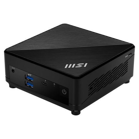 MSI Cubi 5 12M-407BEU Tamaño 0.66L Mini PC Barebone Negro i3-1215U