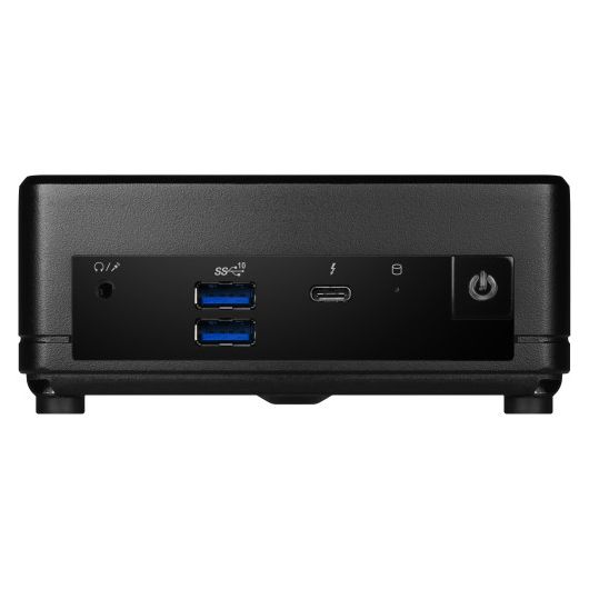 MSI Cubi 5 12M-407BEU Tamaño 0 MSI Cubi 5 12M-407BEU Tamaño 0.66L Mini PC Barebone Negro i3-1215U