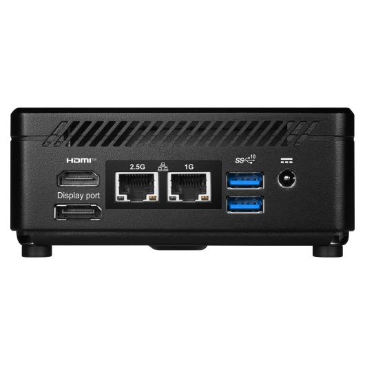 MSI Cubi 5 12M-407BEU Tamaño 0 MSI Cubi 5 12M-407BEU Tamaño 0.66L Mini PC Barebone Negro i3-1215U
