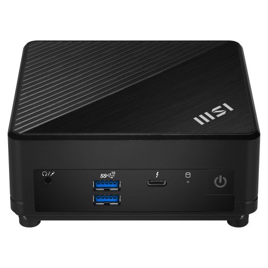 MSI Cubi 5 12M-407BEU Tamaño 0 MSI Cubi 5 12M-407BEU Tamaño 0.66L Mini PC Barebone Negro i3-1215U