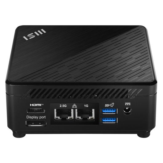MSI Cubi 5 12M-407BEU Tamaño 0 MSI Cubi 5 12M-407BEU Tamaño 0.66L Mini PC Barebone Negro i3-1215U